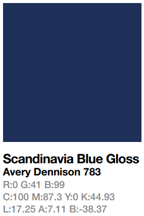 Avery 783 Scandinavia Blue | Eurovinil,SAEurovinil,SA