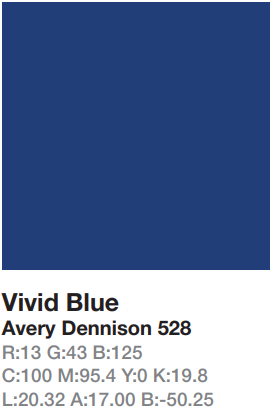 Avery 528 Vivid Blue
