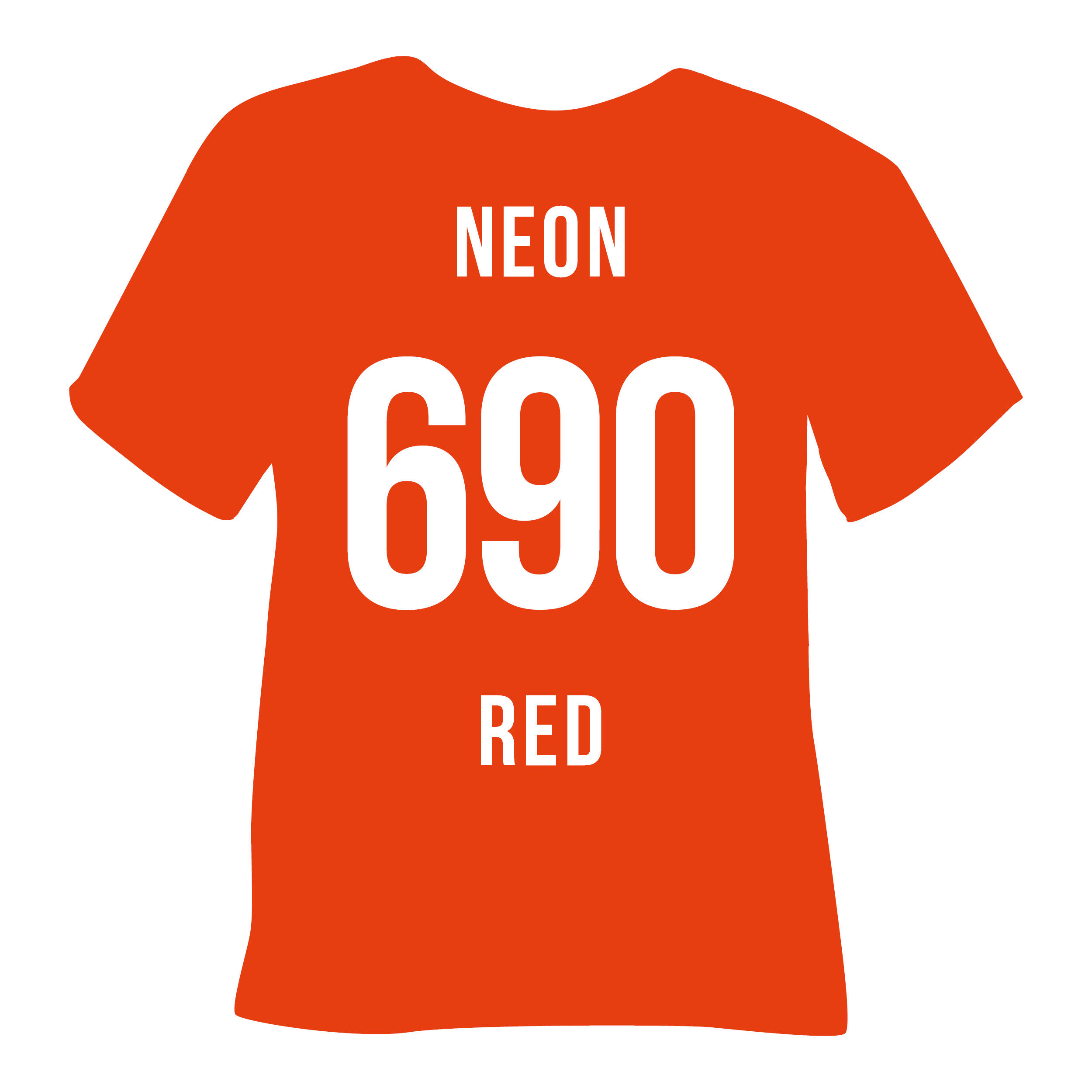 Poli-Flex Premium 690 Neon Red