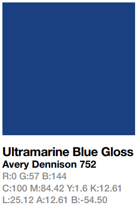 Avery 752 Ultramarine Blue