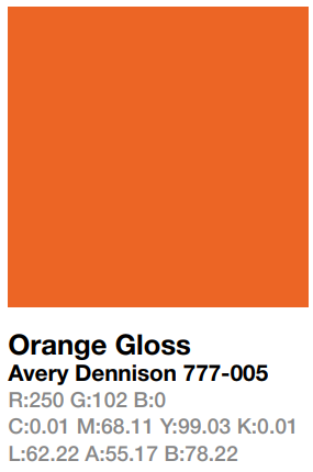 Avery 777-005 Orange