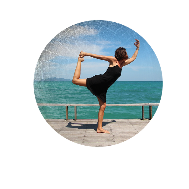 körpererfahrung Yogafigur