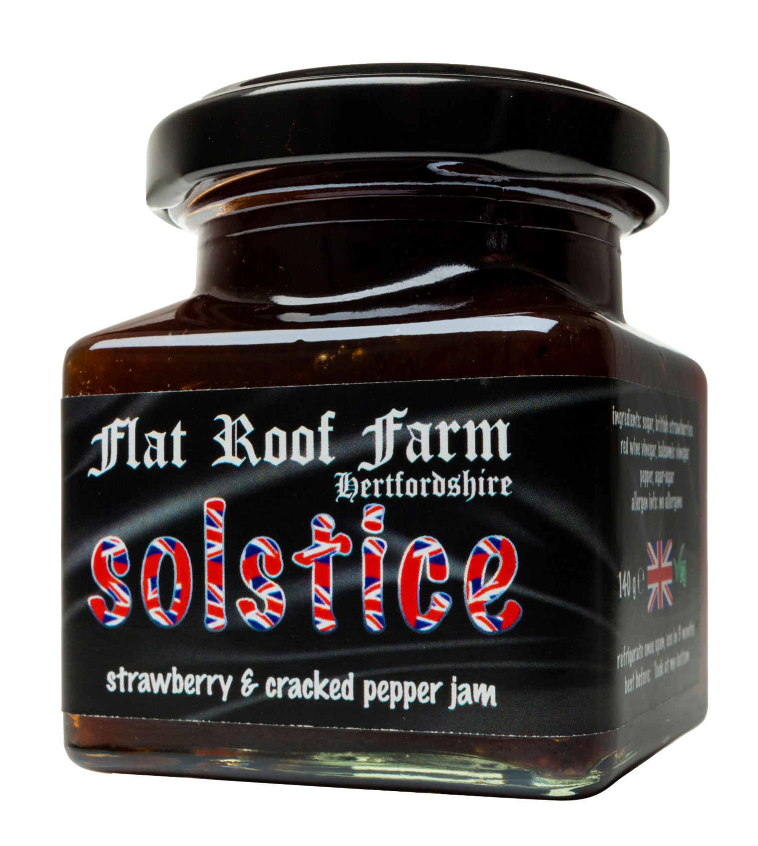 solstice strawberry and pepper jam