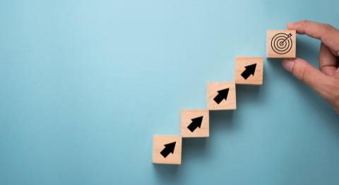 An image illustrating the concept of prioritizing and setting clear goals. This visual representation complements the article on '5 Ways to Improve Your Productivity' by emphasizing the importance of prioritization and goal-setting. The image showcases a visually appealing depiction of tasks being organized and prioritized, symbolizing the proactive approach to productivity discussed in the article.