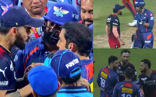 Virat kohli fight with naveen ul haq and gautam gambhir