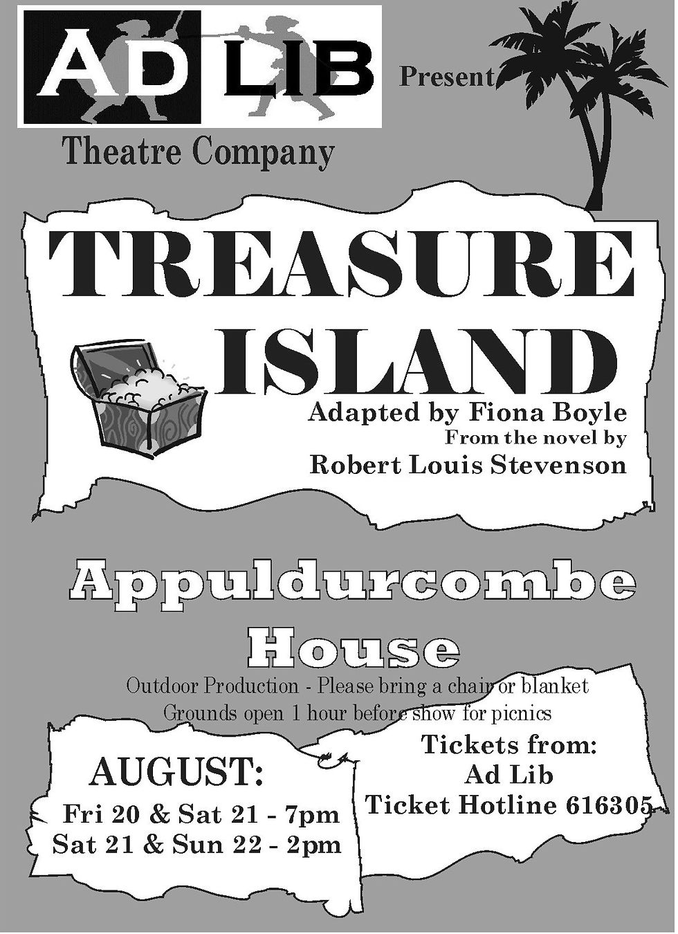 Treasure Island mini Poster