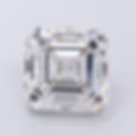 Diamante Lab Grown Sintetico Synthetic Diamond Asscher cut