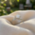 diamondshero.it anello solitario argento oro diamante brillante moissanite round rotondo tiffany ring diamond silver gold