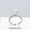 Miniatura: diamondshero.it anello solitario diamante moissanite taglio round cut ring silver gold diamond emerald