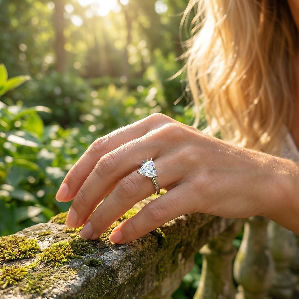 Miniatura: diamondshero.it anello solitario argento oro diamante brillante moissanite round rotondo tiffany ring diamond silver gold
