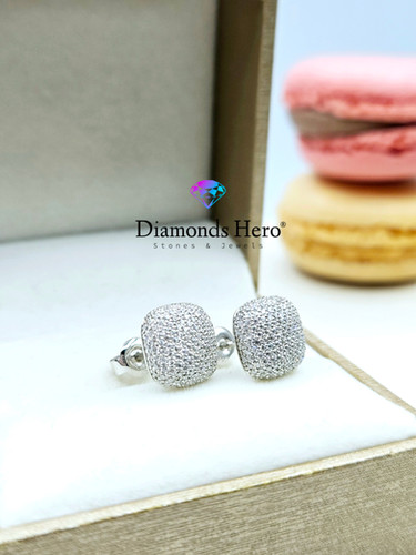 2 KT Rotondo Finto Nero Diamante 14K Placcato Oro Giallo Donna 2 KT Rotondo Finto Nero Diamante 14K Placcato Oro Giallo Donna
