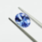 Tanzanite blu ziosite naturale con certificato certified blue tanzanite