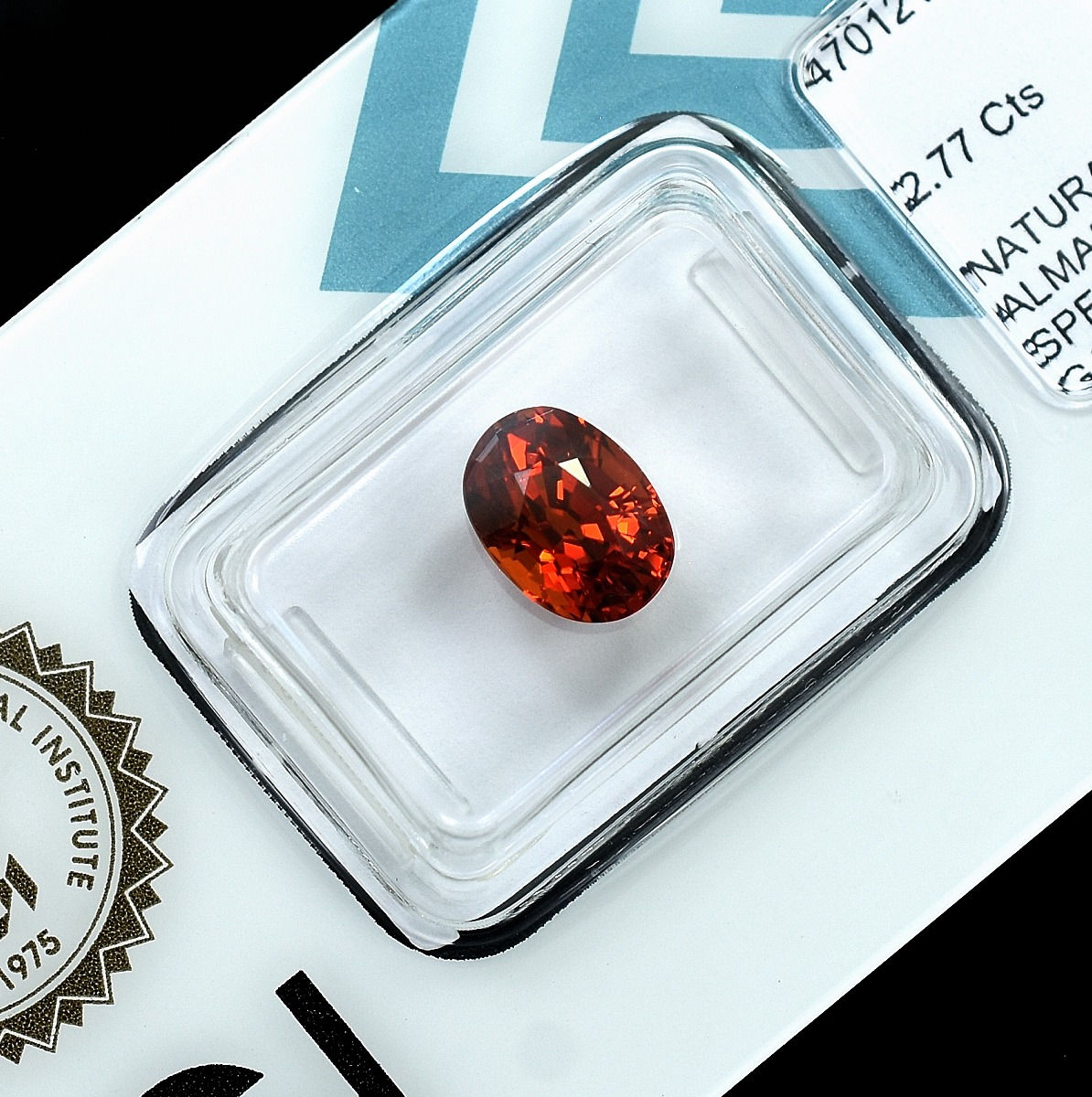 diamondshero.it gemma naturale certificato igi blister granato rosso rubino diamante red garnet