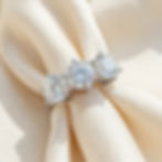 diamondshero.it anello trilogy argento oro moissanite diamante diamond silver gold ring
