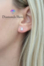 diamondshero.it orecchini earrings punto luce oro argento brillante diamante moissanite smeraldo emerald cut diamond silver