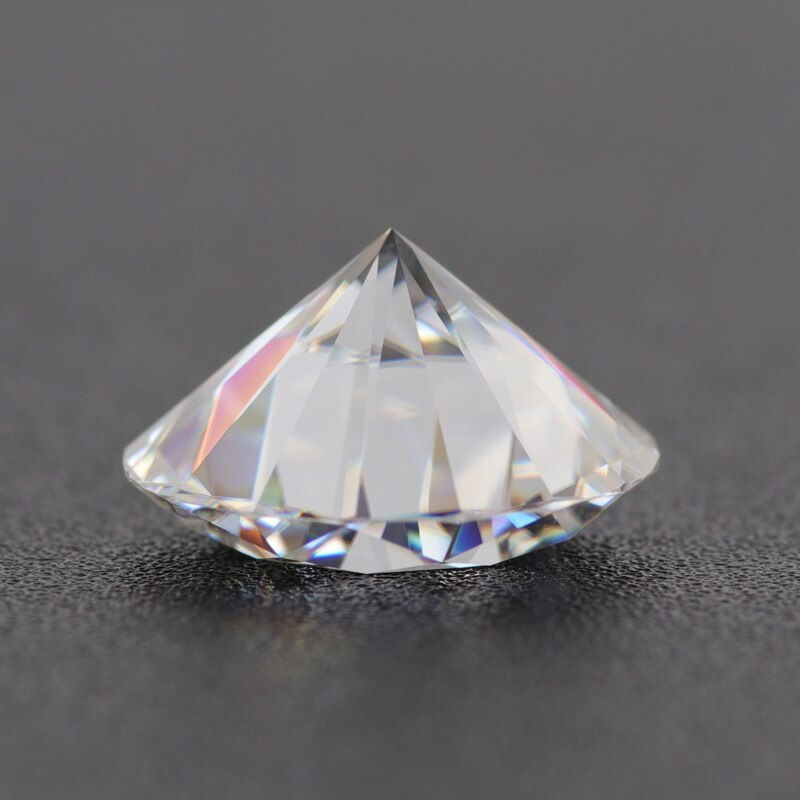 Miniatura: diamondshero.it brillante diamante moissanite moissanit diamond round cut rotondo certificato laser