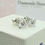 Miniatura: diamondshero.it orecchini earrings punto luce oro argento brillante diamante moissanite diamond  silver