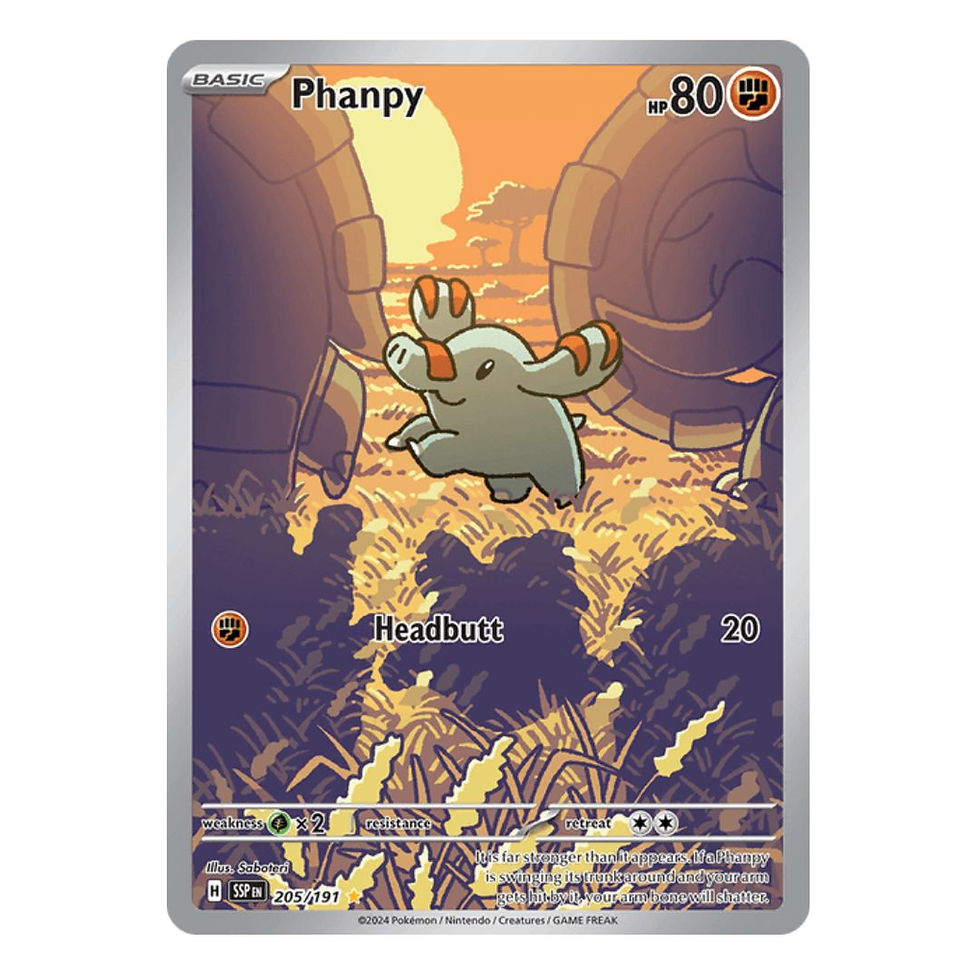 Phanpy (Illustration Rare) - Surging Sparks