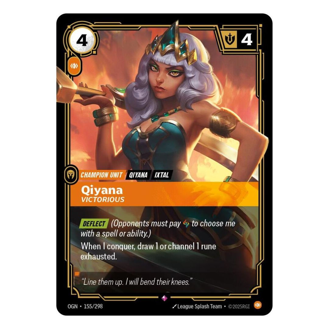 Qiyana (Victorious) (Rare) - Origins (OGN)