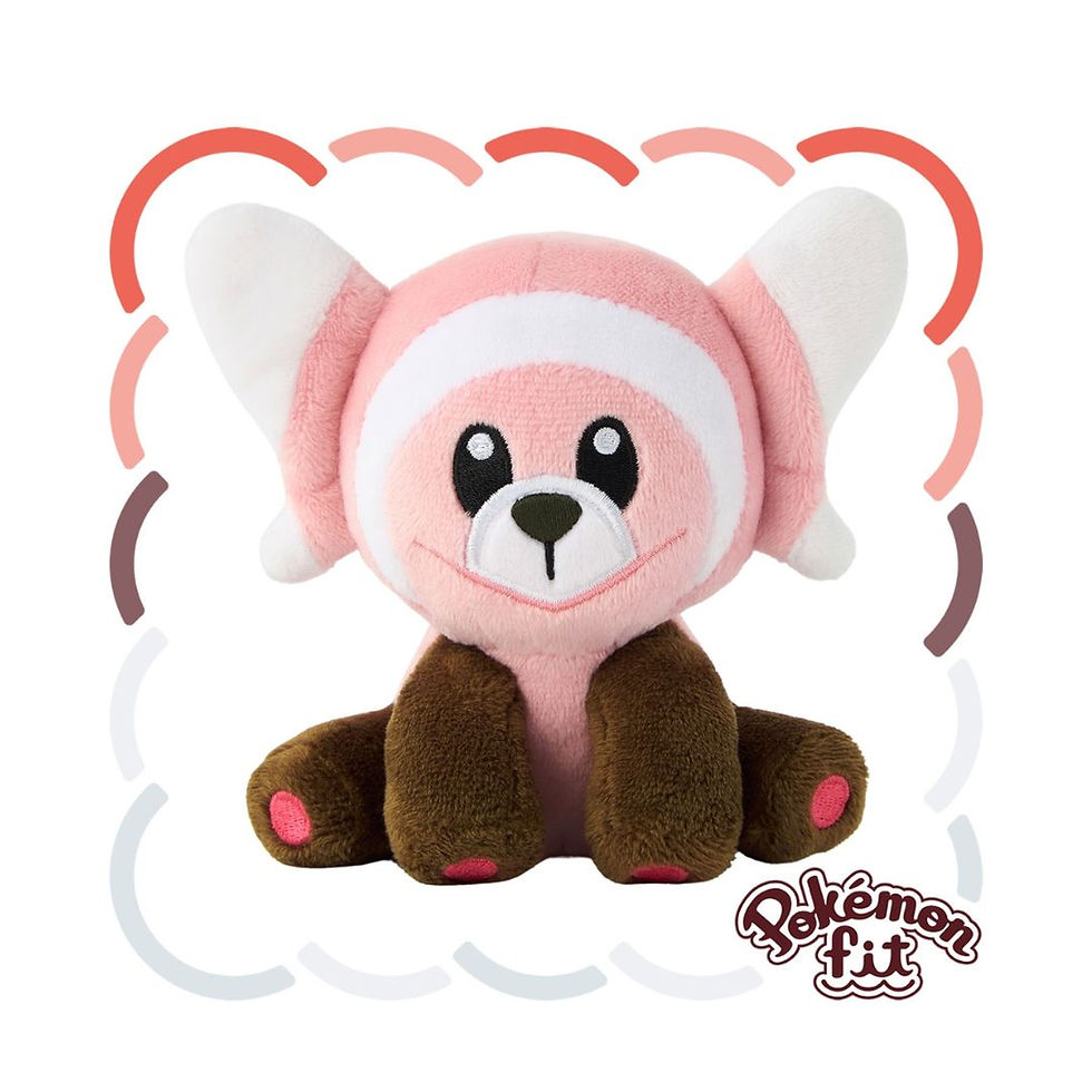 Stufful - Fit Plushie - Pokémon Center Japan