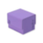 Just Purple Sideloading Deck Box 100+ by Vault X