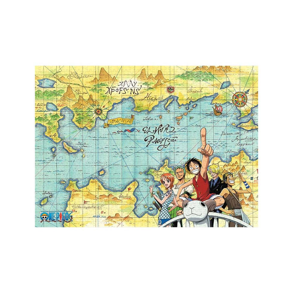 One Piece "Sailing the Going Merry" 1000 Piece Puzzle
