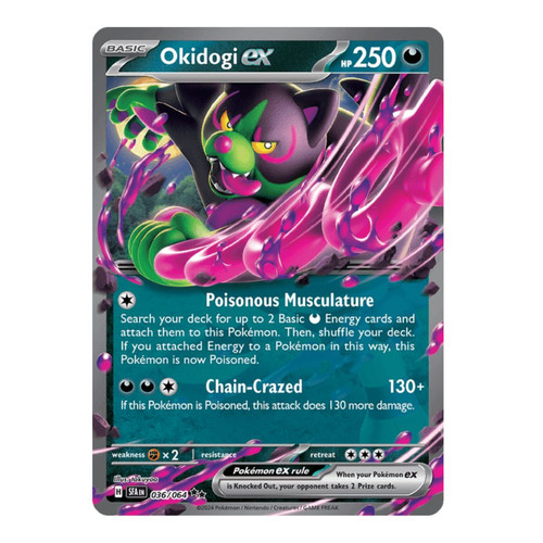 okidogi pokemon card price Pokmon TCG 2024 Okidogi EX Shrouded Fable Secret Illustration Rare Fu   Hobby Card Shop