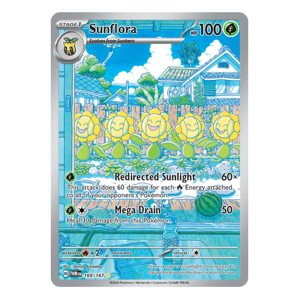 Sunflora - Illustration Rare - Twilight Masquerade