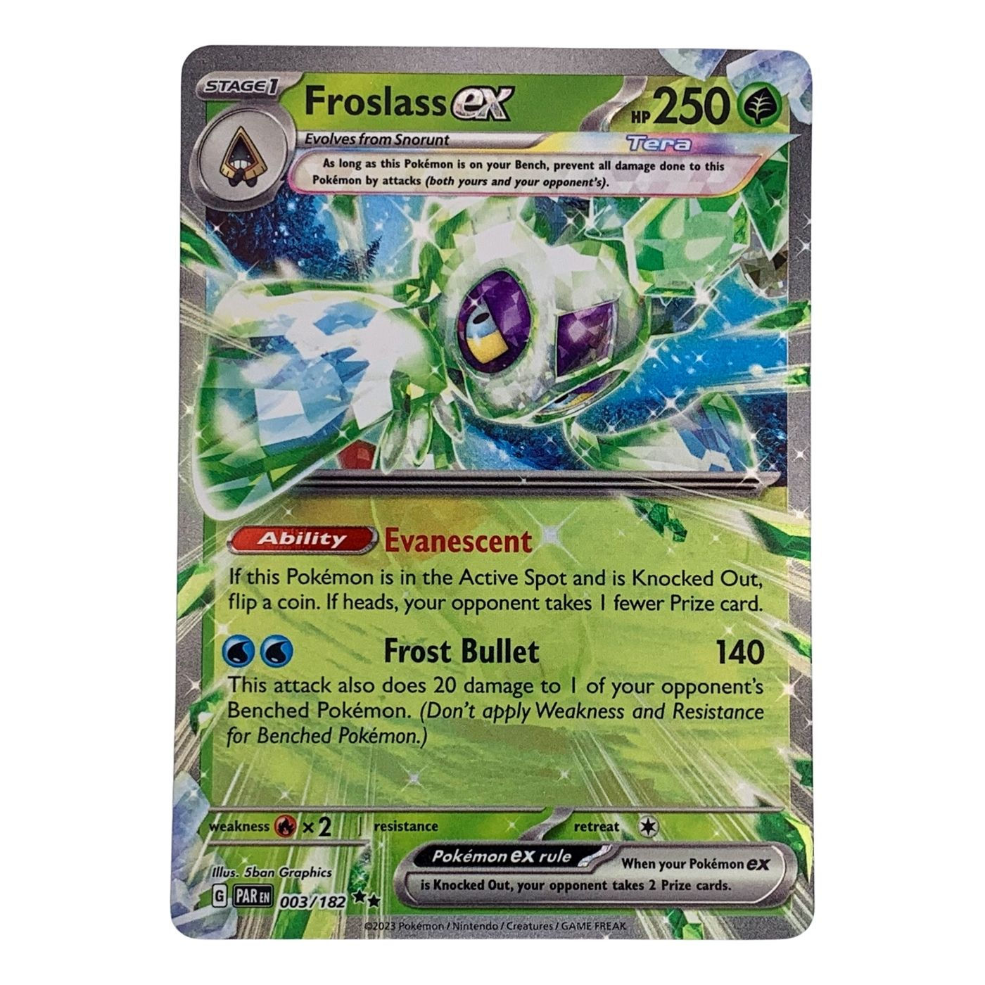 Froslass ex - Paradox Rift