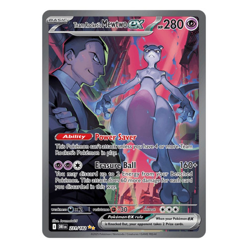 Team Rocket's Mewtwo ex (Special Illustration Rare