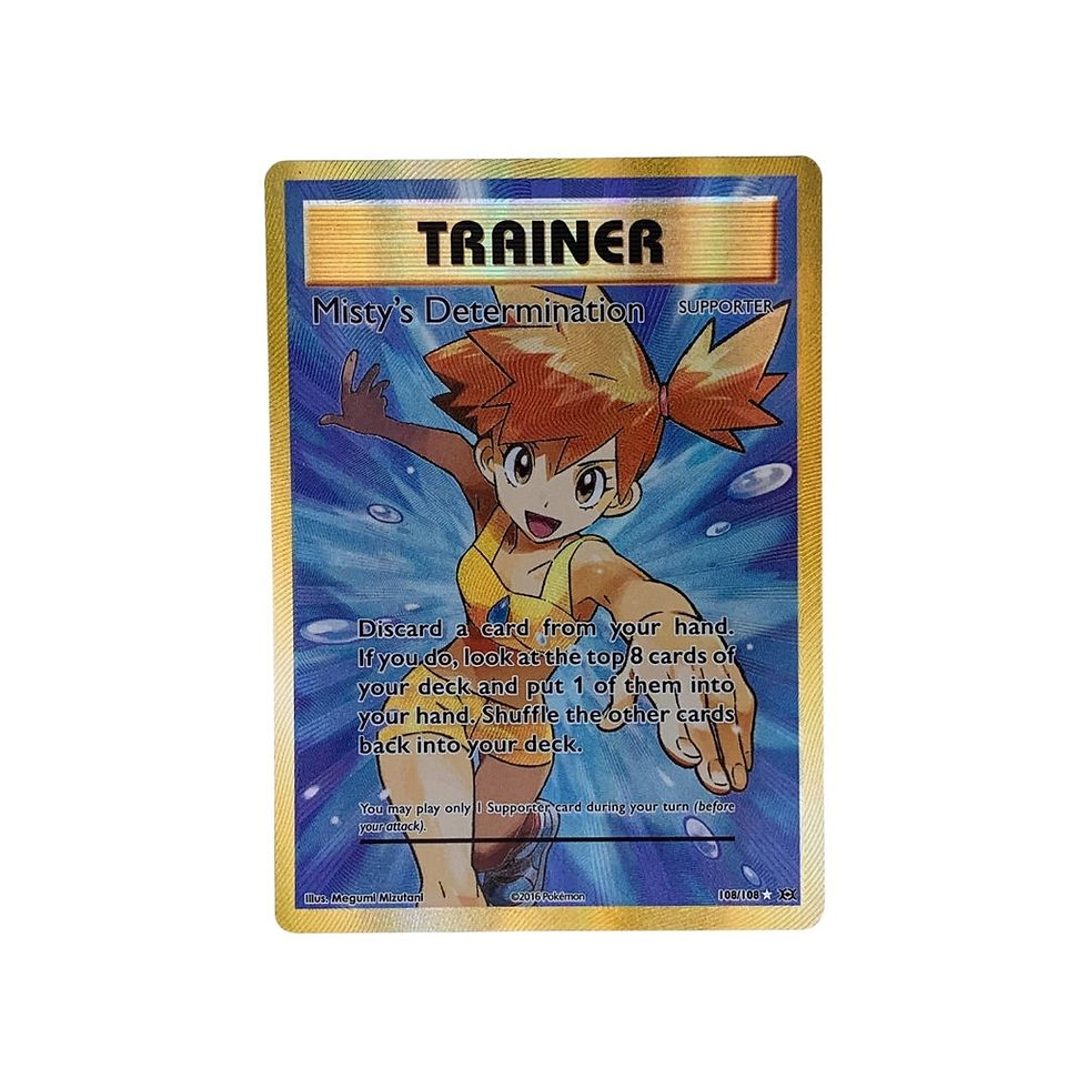 Misty's Determination (Full Art) - XY: Evolutions
