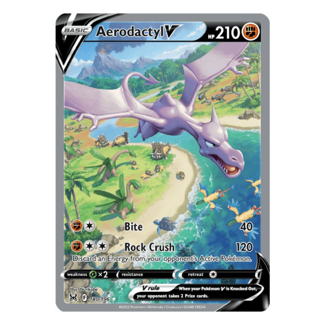 Aerodactyl V (Alternate Full Art) - Lost Origin