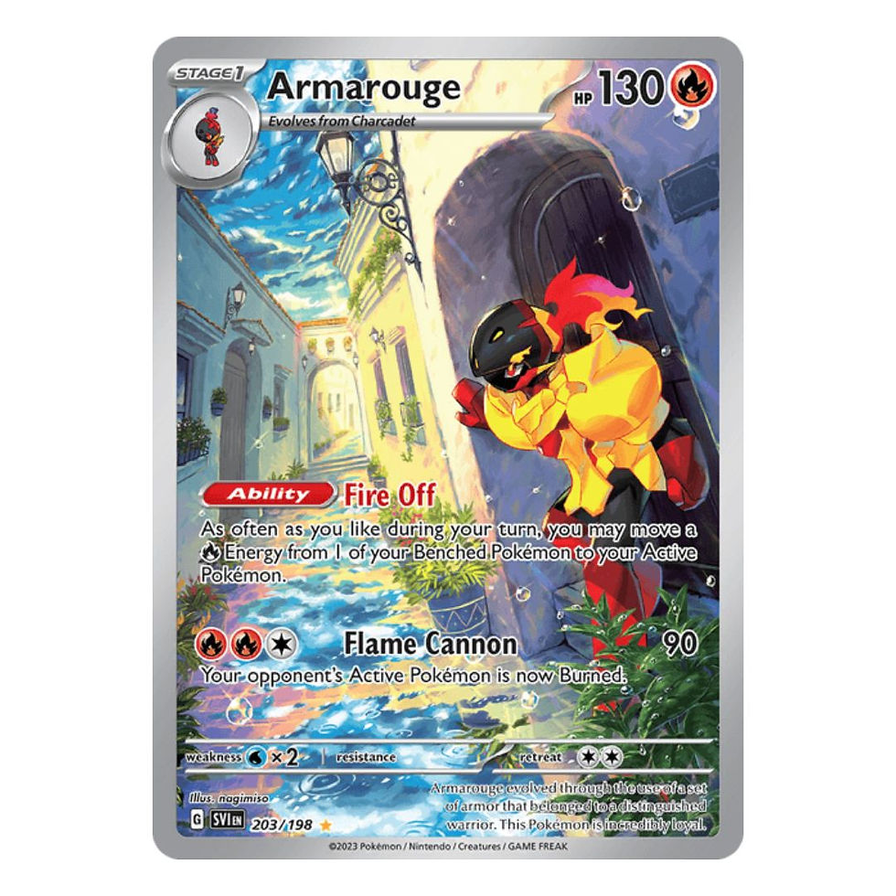 Armarouge (Illustration Rare) - Scarlet & Violet Base Set
