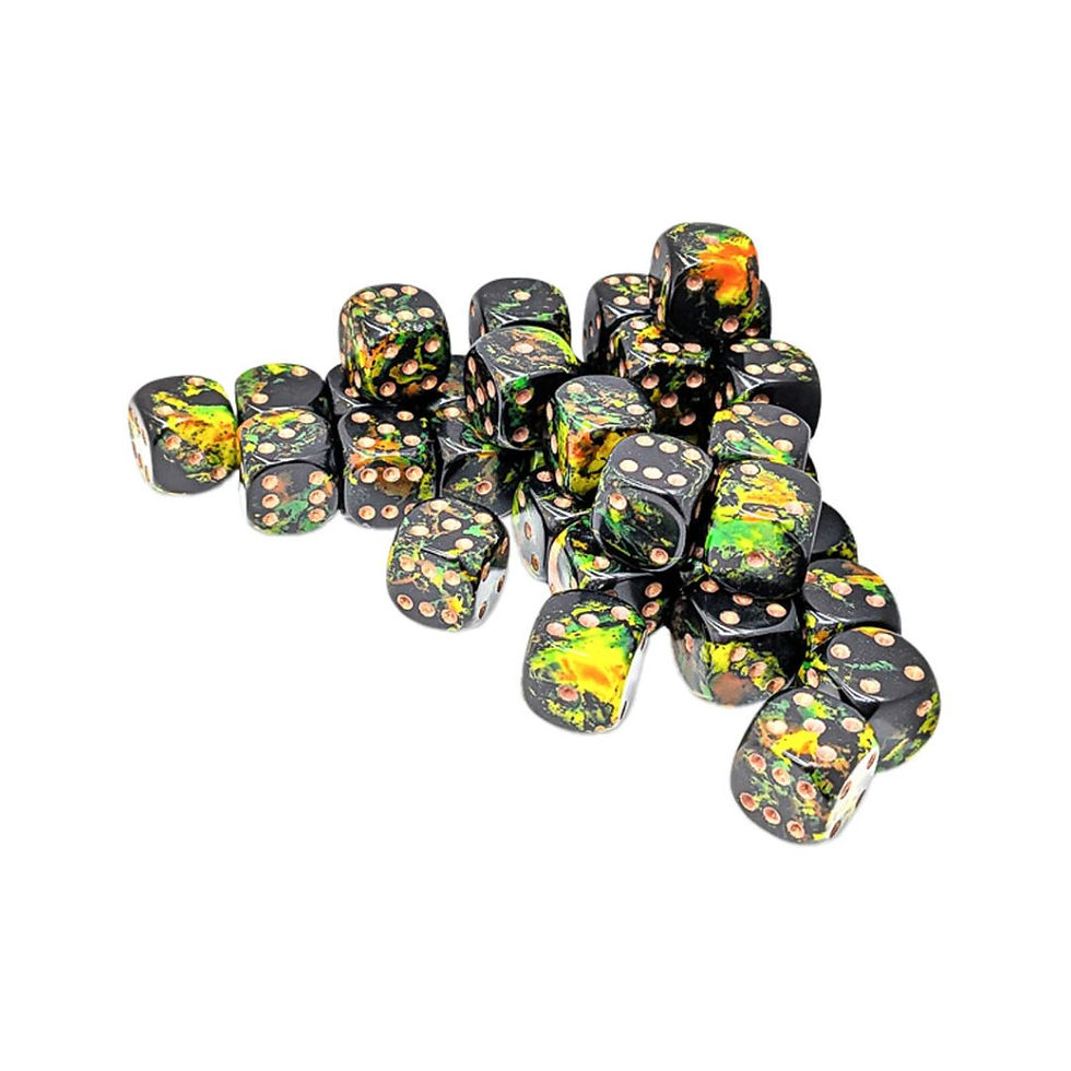 d6Cube 12mm Brush: Deep Forest (36) by Chessex