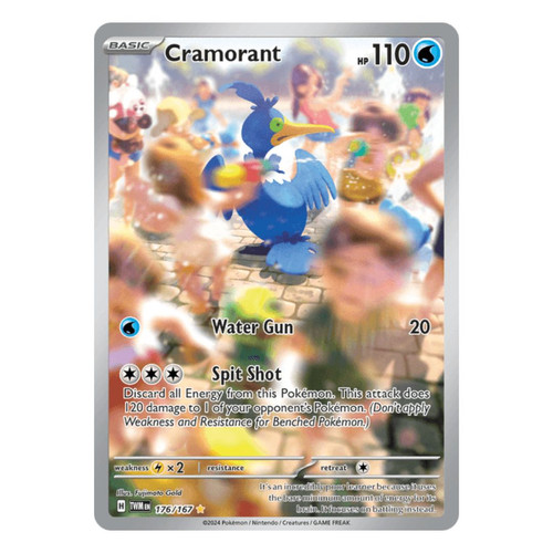 cramorant pokemon card 2020 S4a Shiny Star V Shiny Holo #229/190 [Colorless] Beak Blast Search your deck for up to 2 cards and put them into your hand Cramorant 28/72 Shining Fates Regular
