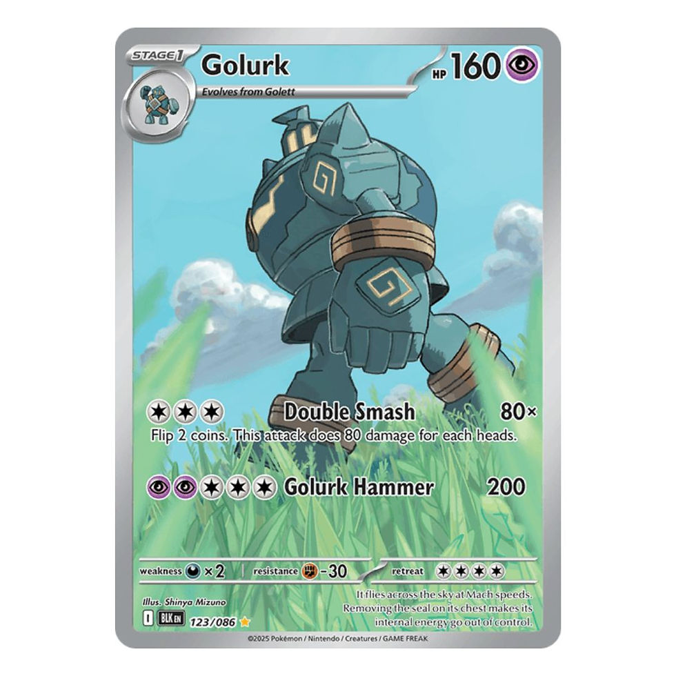 Golurk (Illustration Rare) - Black Bolt
