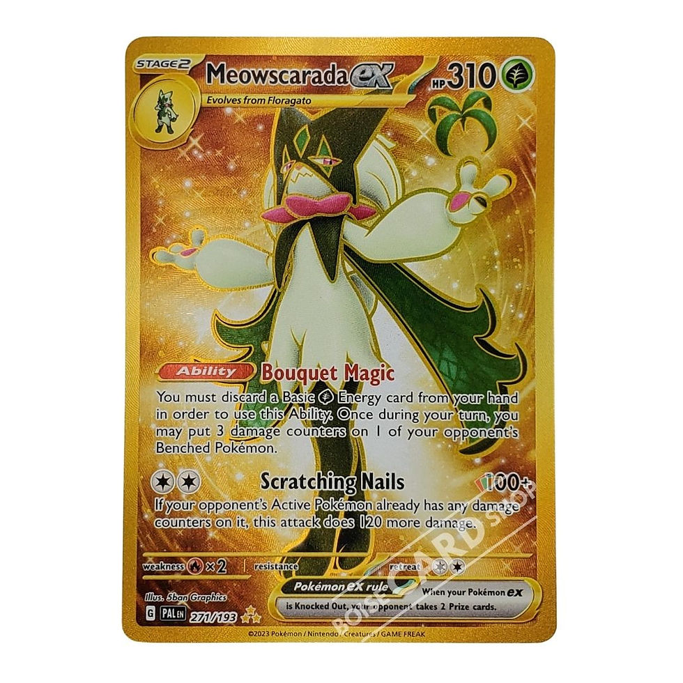 Thumbnail: Meowscarada ex (Hyper Rare) - Paldea Evolved