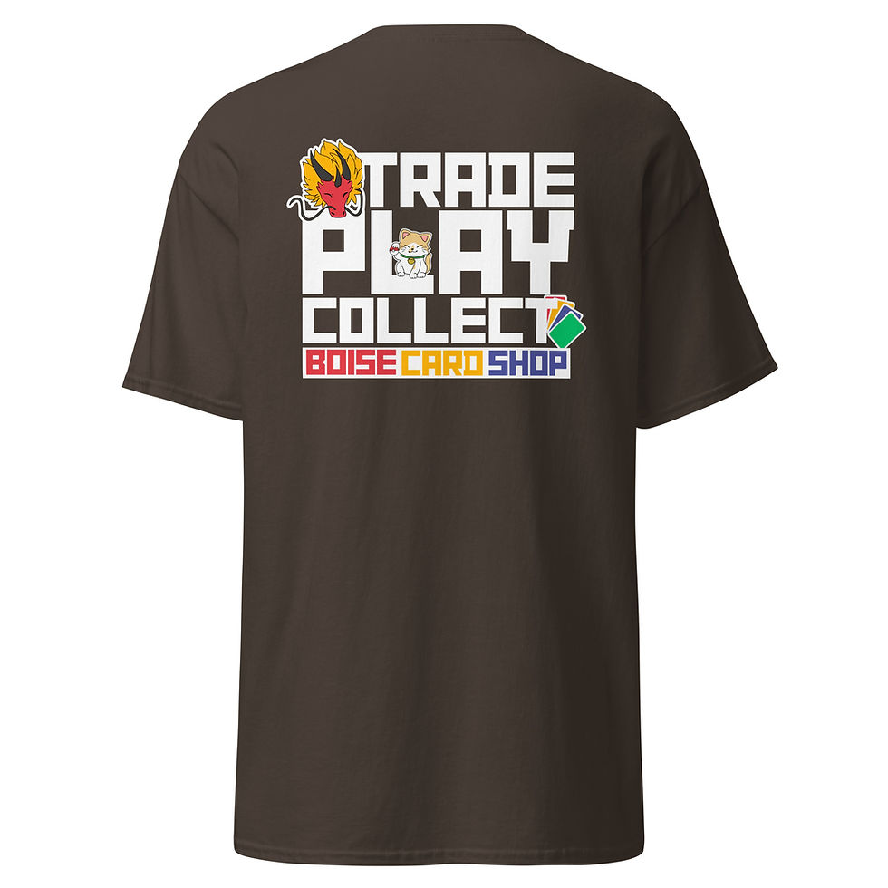Thumbnail: Trade-Play-Collect (White Text) - Unisex Classic Tee