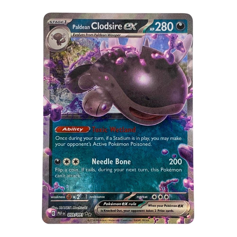 Paldean Clodsire ex - Paldean Fates