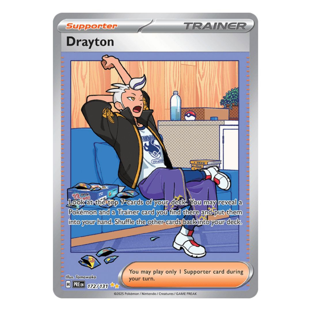 Drayton (Special Illustration Rare) - Prismatic Evolutions