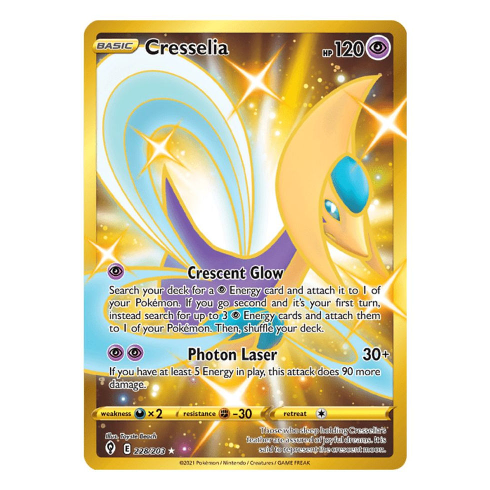 Cresselia (Secret Rare) - Evolving Skies