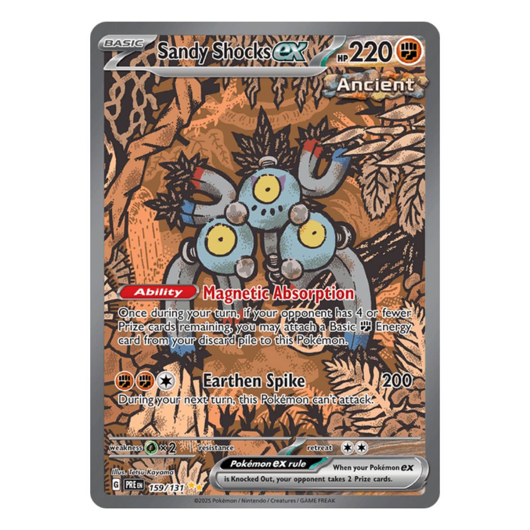 Sandy Shocks ex (Illustration Rare) - Prismatic Evolutions
