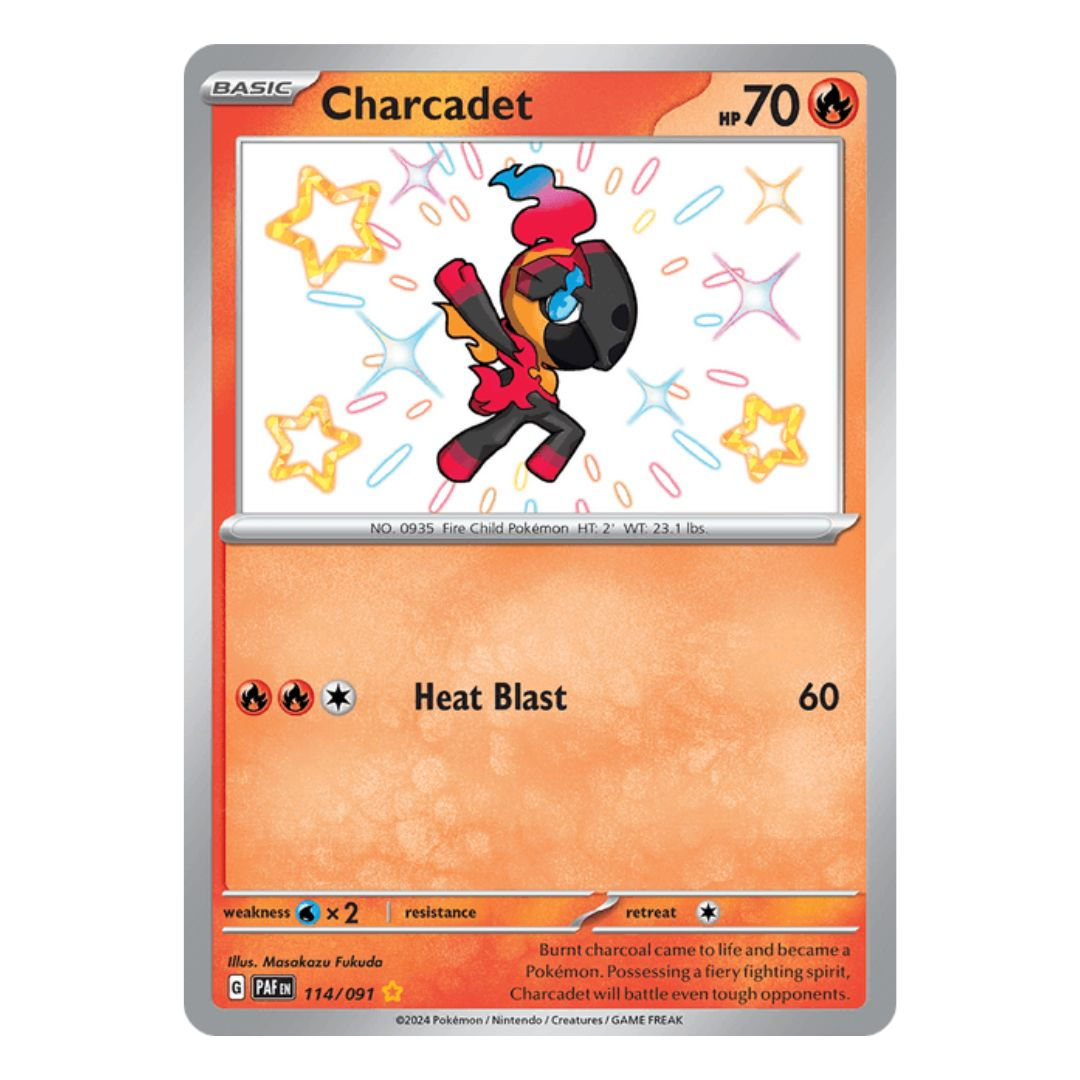 Charcadet (Shiny Rare) - Paldean Fates