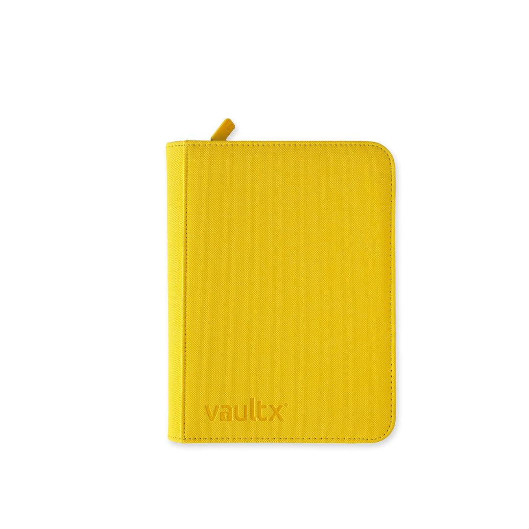 Sunrise Yellow Exo-Tec® Zip Binders (4-pocket) by Vault X