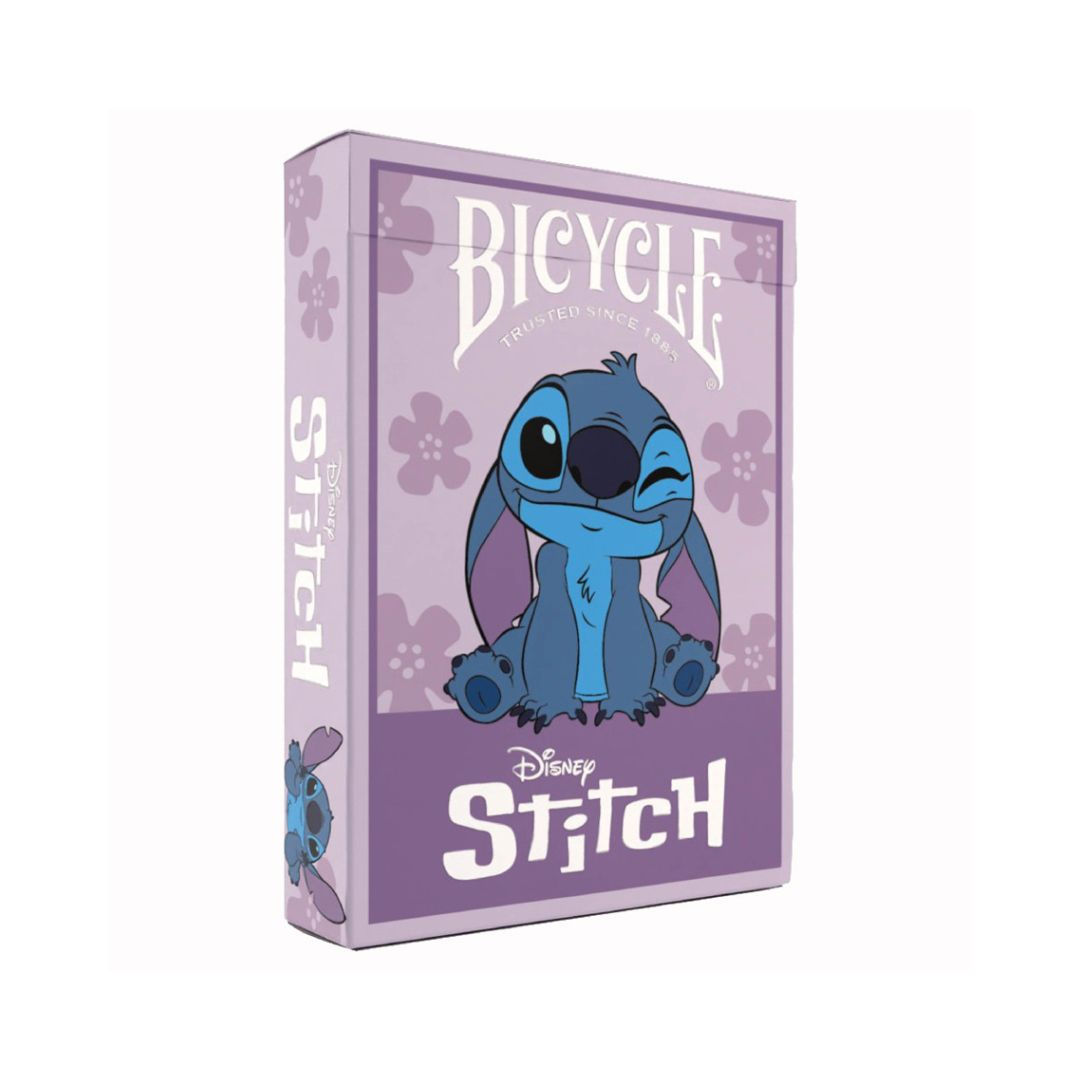 Stitch (Purple) - Bicycle Playing Cards