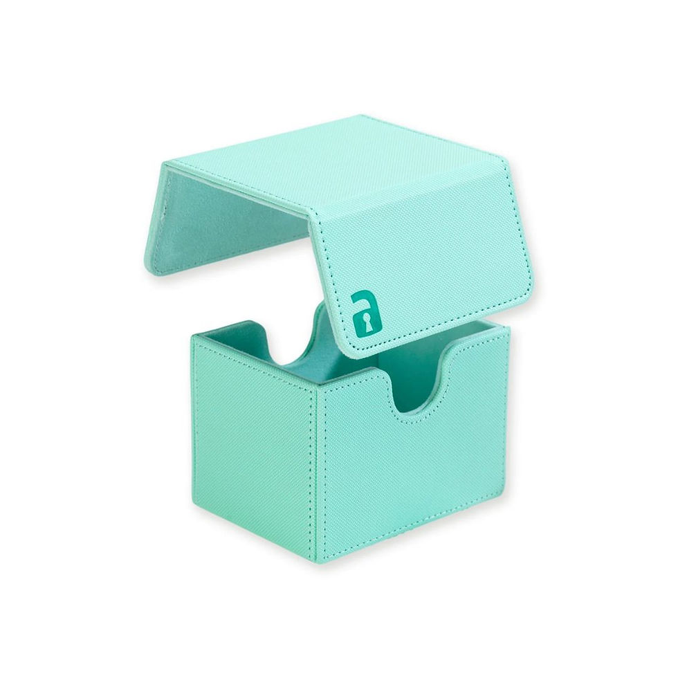 Mint Green Exo-Tec® Sideloading Deck Box 100+ by Vault X