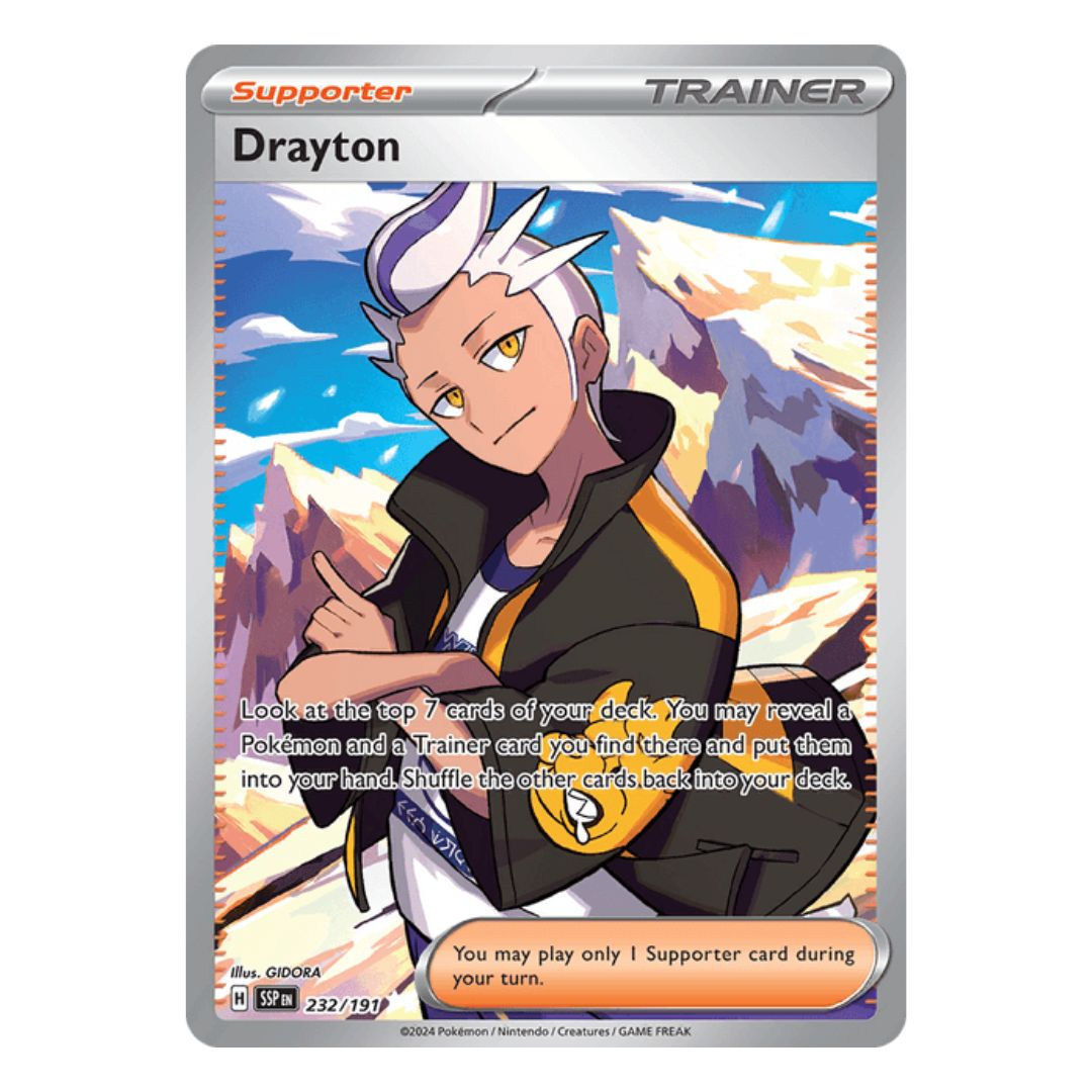 Drayton (Ultra Rare - Full Art) - Surging Sparks