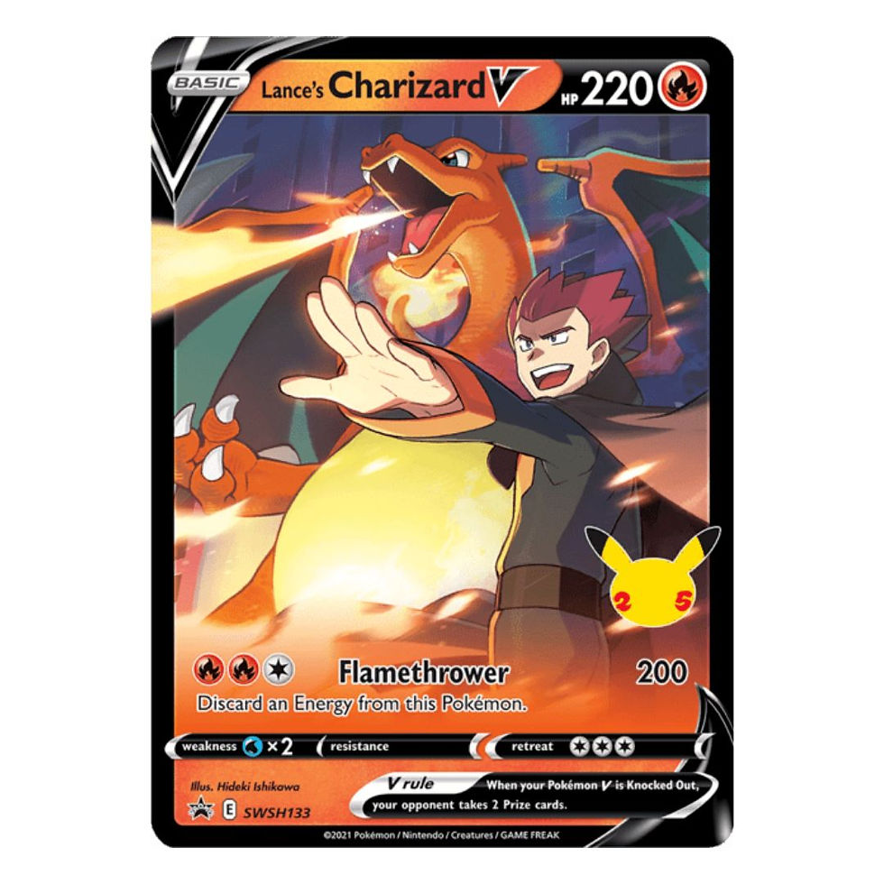 Lance's Charizard V (Promo) - Sword & Shield Promo