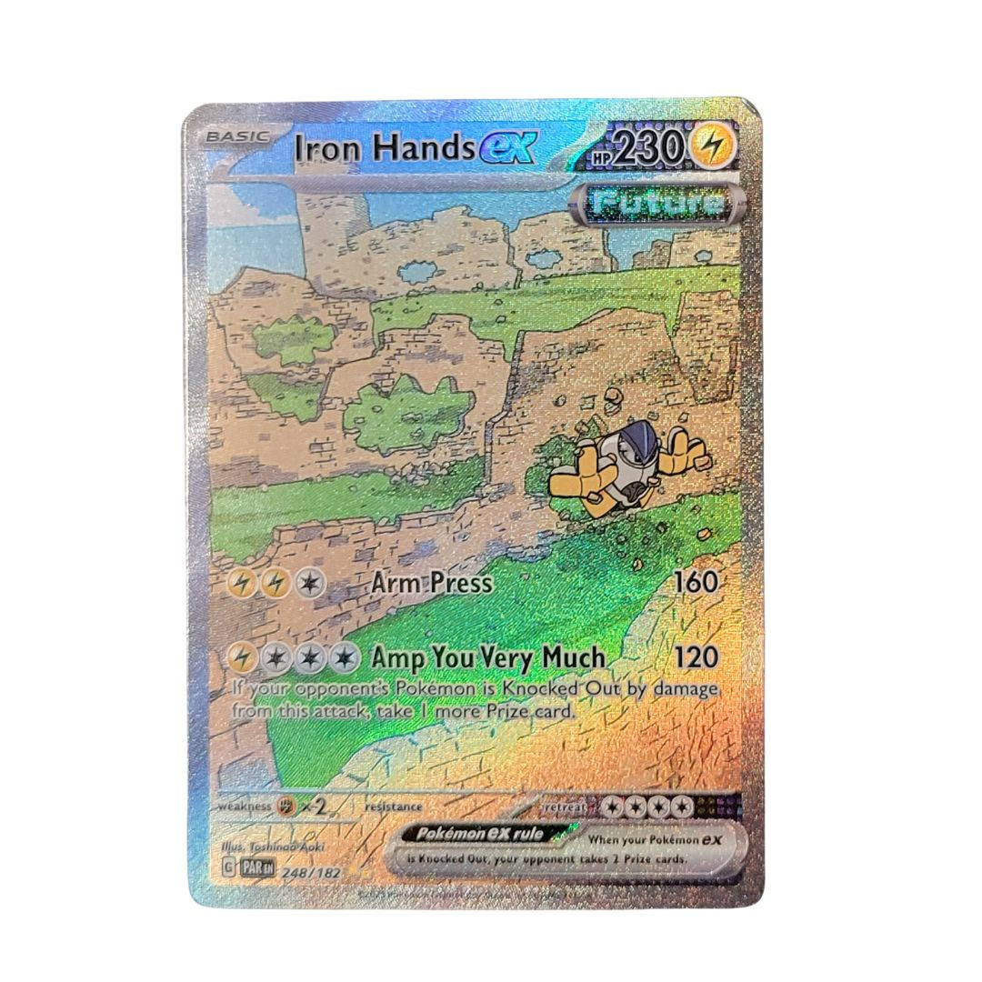 Iron Hands ex (Special Illustration Rare) - Paradox Rift (Lightly Played)