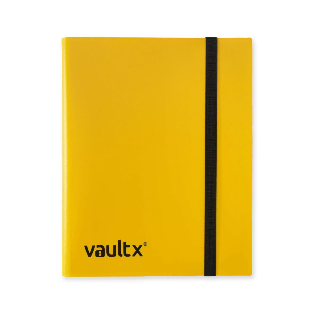 Yellow Strap Binder (9-pocket) by Vault X